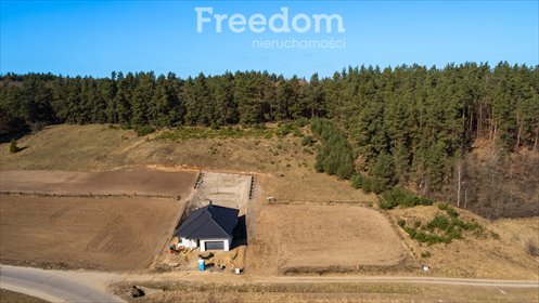 Działka 1579 m2 z widokiem na jezioro i las działka Kolbudy