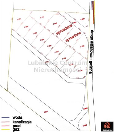 działka na sprzedaż 1000m2 działka Miroszowice