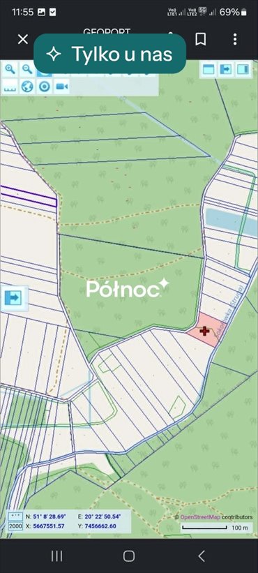 Zapraszam do zakupu 3 800 m² łąki w Wincentowie działka Wincentów