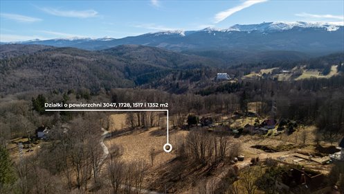 Działka 3047 m2 z widokiem na Karkonosze w Szklarskiej Porębie działka Szklarska Poręba