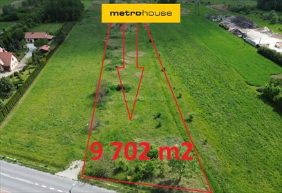 Działka 0,9 ha pod zabudowę, asfalt, spokój i bliskość działka Siesławice