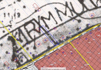 działka na sprzedaż 1113m2 działka Uwieliny, Szlachecka