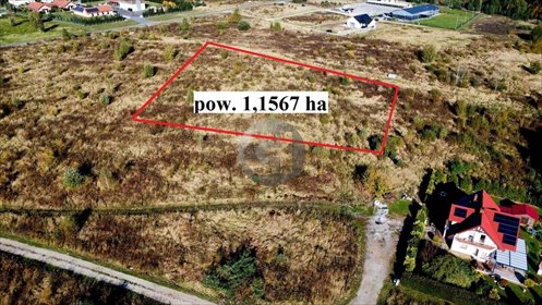 Zapraszam do inwestycji na 11,6 ha działki z mediami i dojazdem utwardzonym działka Kłodawa