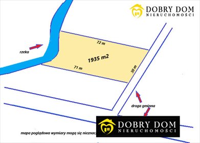 działka na sprzedaż 1935m2 działka Krynki