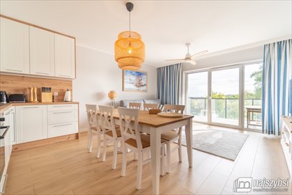 Ekskluzywny apartament 60 m² z dwoma tarasami i widokiem na marinę - polecam! mieszkanie Dziwnów, Spadochroniarzy Polskich