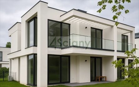 Nowoczesny dom w Wilanowie z 4 sypialniami i garażem dom Warszawa, Wilanów