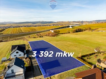 działka na sprzedaż 3392m2 działka Nowy Targ, os. Niwa