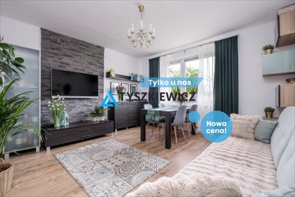 Przestronne 2-pokojowe mieszkanie z ogrodem i garażem mieszkanie Cedry Małe, Żuławska