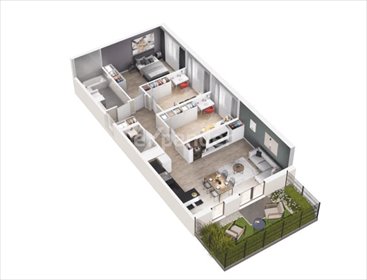 mieszkanie na sprzedaż 82m2 mieszkanie Kraków, Rybitwy, Tadeusza Śliwiaka