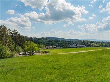 Działka z projektem domu i pozwoleniem, 2032 m² działka Rabka-Zdrój, Zgody