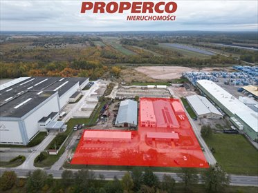 Do sprzedania magazyn 2109 m² z biurami i halami w Końskich magazyn Końskie, Kopaniny