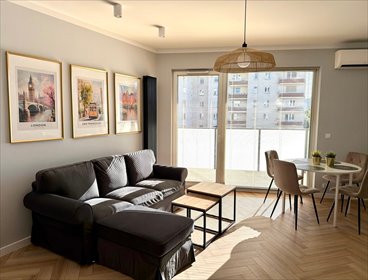 Polecam luksusowe 3-pokojowe mieszkanie 59 m² z balkonem mieszkanie Warszawa, Praga-Południe, Generała Romana Abrahama