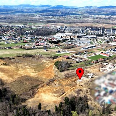 Działka przemysłowa 3000 m² - Nowy Sącz Zakładników działka Nowy Sącz, Zakładników