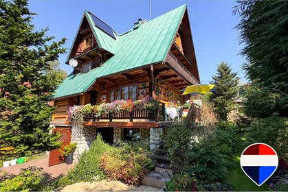 Urokliwy dom góralski z bali, 8 pokoi, blisko szlaków dom Bielsko-Biała, Lisia