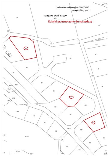 działka na sprzedaż 1380m2 działka Świętajno
