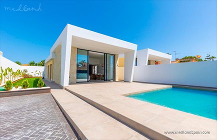Nowoczesna 3‑pok. villa z basenem i panoramicznym tarasem dom Los Balcones