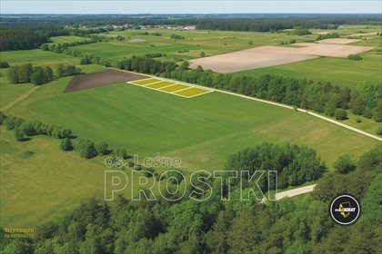 działka na sprzedaż 1165m2 działka Prostki
