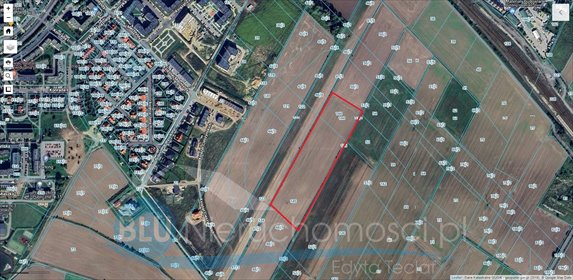 Działka inwestycyjna 2,78 ha pod zabudowę w Głogowie działka Głogów, Piastów