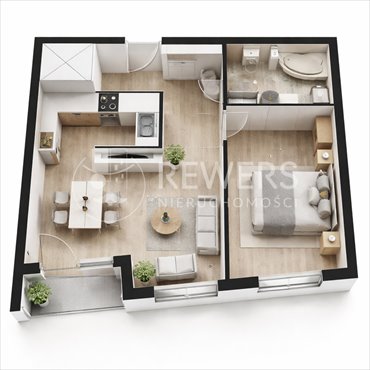 mieszkanie na sprzedaż 55m2 mieszkanie Puławy, mjr. Mariana Bernaciaka "Orlika"