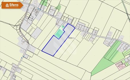 działka na sprzedaż 54348m2 działka Kozielec