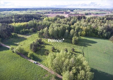 Działka 9118 m² z mediami - las, spokój, blisko Olsztyna działka Łapka