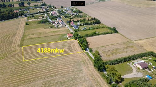 Sprzedam działkę 4188 m² w Przysiece z WZ na dom i garaż działka Przysieka