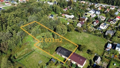 działka na sprzedaż 2603m2 działka Długołęka, Adama Mickiewicza