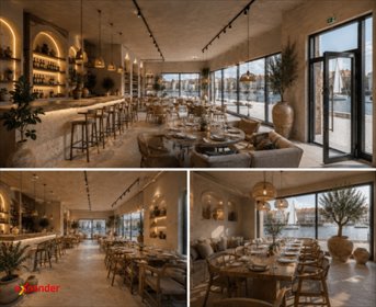 Lokal usługowy premium nad Motławą, 141 m². lokal użytkowy Gdańsk, Śródmieście, Sienna Grobla