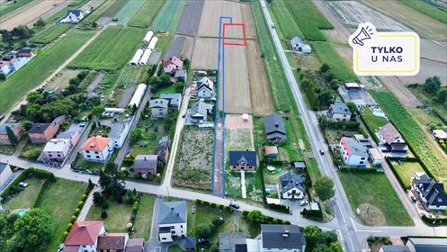 Działka budowlana na sprzedaż Chudów 1 200m2 Foto 1