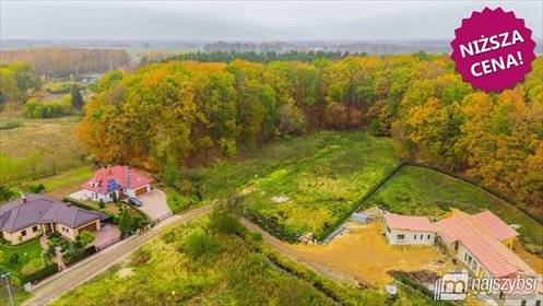 Do sprzedania działki budowlane 744 i 681 m² blisko jeziora działka Nowogard
