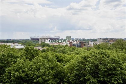 Dwupokojowe mieszkanie z loggią i widokiem na park mieszkanie Warszawa, Śródmieście, Smolna