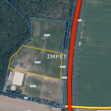 działka na sprzedaż 18383m2 działka Koźlice