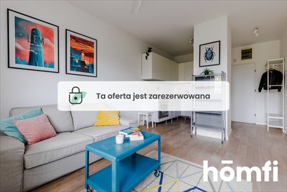 Studio 30 m² z balkonem na Ursynowie - polecam mieszkanie Warszawa, Ursynów, rtm. Witolda Pileckiego