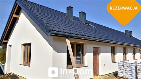 Nowoczesny dom bliźniak z ogródkiem w Krępie Słupskiej - polecam! dom Krępa Słupska