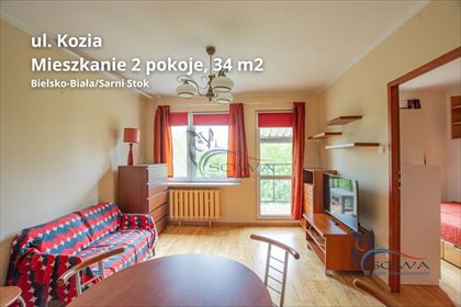 Nowoczesne 2-pokojowe mieszkanie z balkonem i pełnym wyposażeniem mieszkanie Bielsko-Biała, Sarni Stok