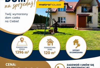 Na sprzedaż dom 120 m² z kominkiem, garażem i balkonem dom Krosno