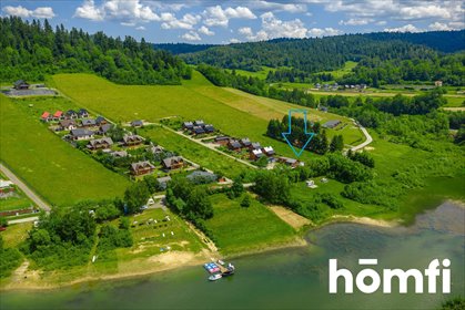 Działka inwestycyjna z WZ na 3 domki nad Soliną działka Zawóz