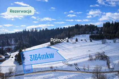 działka na sprzedaż 3164m2 działka Orawka
