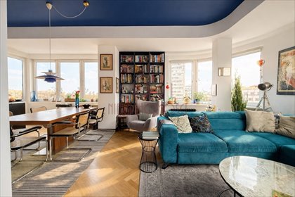Zapraszam do luksusowego apartamentu 77 m² z panoramicznym widokiem na Mokotowie mieszkanie Warszawa, Mokotów, Stary Mokotów, Kamienica Wedla/balkon/widok/winda/1936 r.