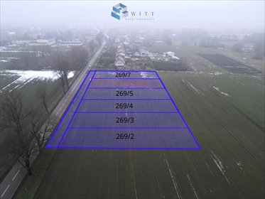 działka na sprzedaż 1344m2 działka Burkat
