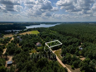 Działka z domkiem letniskowym i projektem domu w Wymysłowie działka Wymysłowo