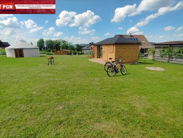 Malownicza jurta na działce 28 arów w Dębowinie dom Dębowina