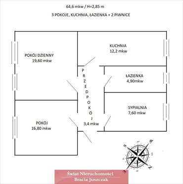 3-pokojowe mieszkanie do remontu, 2 piwnice, świetna lokalizacja mieszkanie Wrocław, Grabiszyn-Grabiszynek, Grabiszyn-Grabiszynek