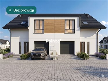 Nowoczesny bliźniak 119 m² z garażem i dużą działką dom Kraków, Nowa Huta, Glinik