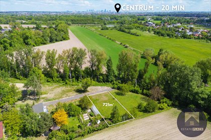 działka na sprzedaż 721m2 działka Janki, Poniatowskiego