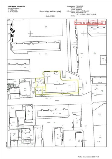 Lokal użytkowy 1354 m² w Suwałkach - polecam lokal użytkowy Suwałki, Sejneńska