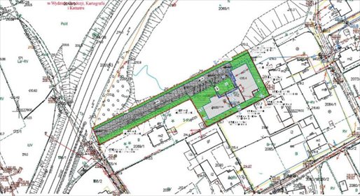 działka na sprzedaż 1780m2 działka Skawina, Hutników