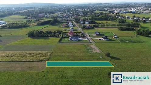 Działka budowlana 19,17 ar z warunkami zabudowy, prostokąt działka Jedlicze, Topolowa