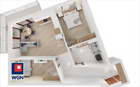 mieszkanie na sprzedaż 60m2 mieszkanie Brodnica, Witosa