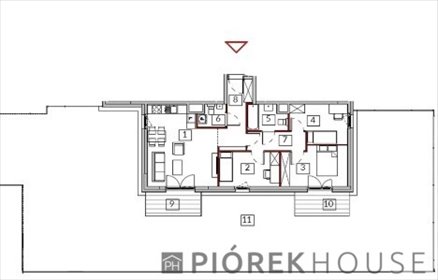 Przestronne 4-pokojowe mieszkanie z tarasem i ogródkiem mieszkanie Warszawa, Ursynów, Kłobucka